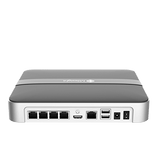 MS-N1008-UPC Milesight Compact NVR, 8 kanaler, 4 x PoE, 1 x LAN, 80mbit, 1 x HDD.
