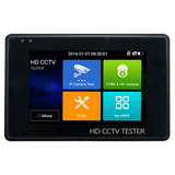 Safire Testmonitor, 4", 4K, H.265, PoE + 12V, Coax + IP