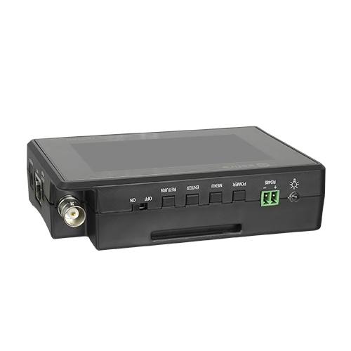 Safire Testmonitor, 4", 4K, H.265, PoE + 12V, Coax + IP