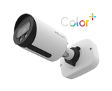 Milesight AI mini-bullet IP-kamera, Fullcolor, 8,0MP, 2,8mm, FOV 108°, 30m Hvid LED, IP67/IK10, hvid farve