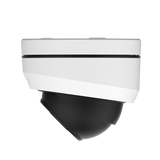 Milesight AI dome IP-kamera, 2,0MP, 2,8mm, FOV 111°, 20m IR, IP67/IK10, hvid farve.