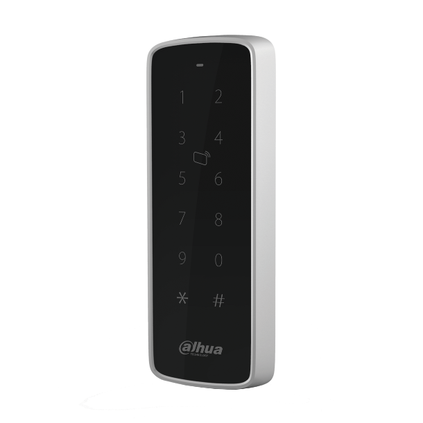 Dahua kortlæser og tastatur m. bluetooth, Mifare, OSDP, Slim