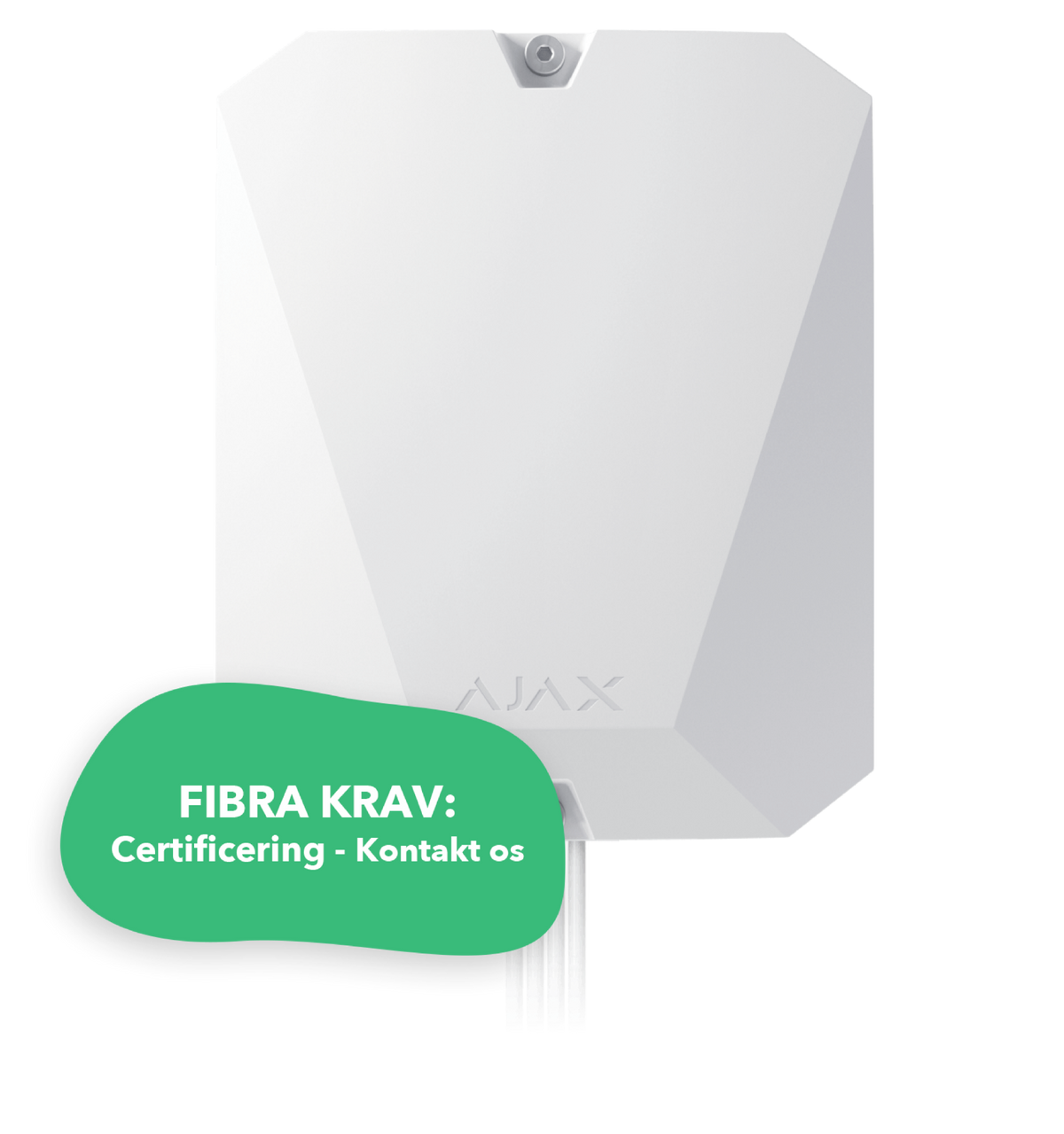 Ajax S-Line Hub Hybrid Fibra (2G) hvid