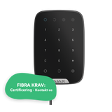 Ajax S-Line Keypad Fibra sort