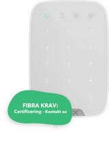 Ajax S-Line Keypad Fibra hvid