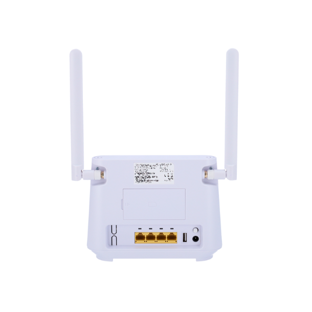 Safire 4G router, 10/100/1000 Mbps, WiFi 5, AC1200, 7,4V 2000mAh batteri (op til 4 timer) 4 x LAN