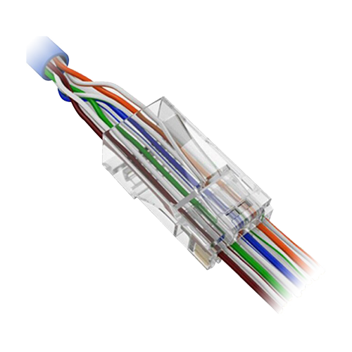 EZ RJ45 Cat6 stik (50 stk)