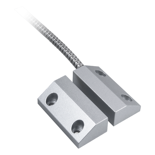 Magnetkontakt til port, metal, 2-wire, 4cm tolerance