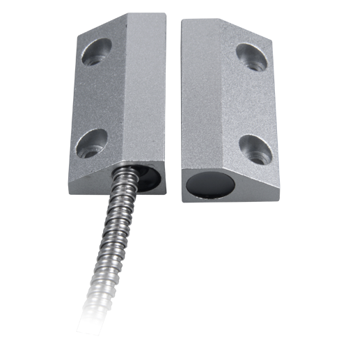 Magnetkontakt til port, metal, 2-wire, 4cm tolerance