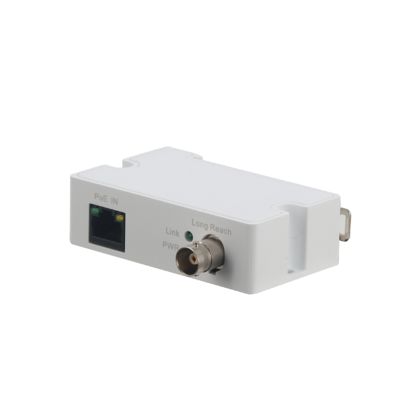 Single-Port PoE over coax extender, Reciever