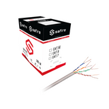 CAT6 UTP, cat 6, 24AWG, LSZH, CCA, Eca, CE, 305m, grå