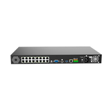 MS-N5016-NPE Milesight NVR, 16 kanaler, 16 x PoE, 1 x LAN, 160mbit, 2 x HDD , I/O, ANPR.