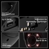 Ajax TurretCam, 5 MP, 2.8 mm, sort