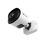 Milesight AI Mini-bullet panorama IP-kamera, 8.0MP, 1,64mm, FOV 180°, 30m IR, IP67/IK10, NDAA, hvid