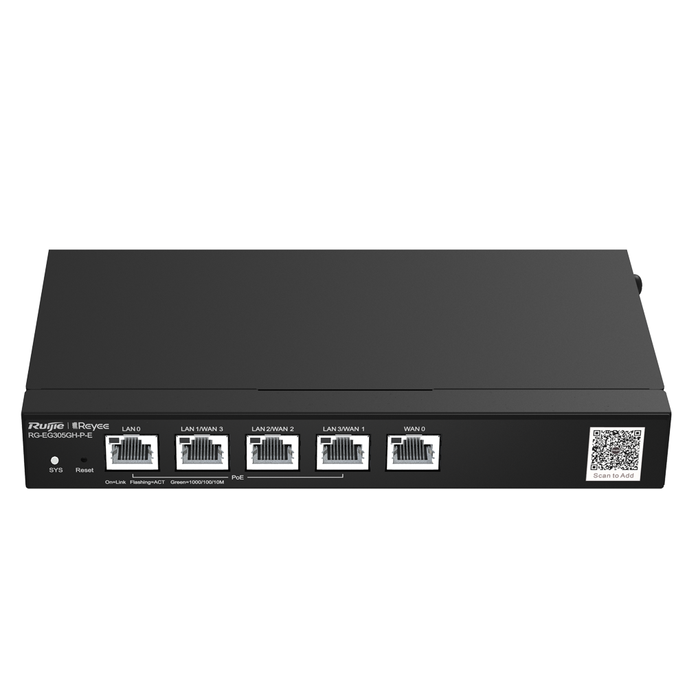 Reyee Router Gigabit, Cloud control, 4x PoE+ 60W, 1500Mbps