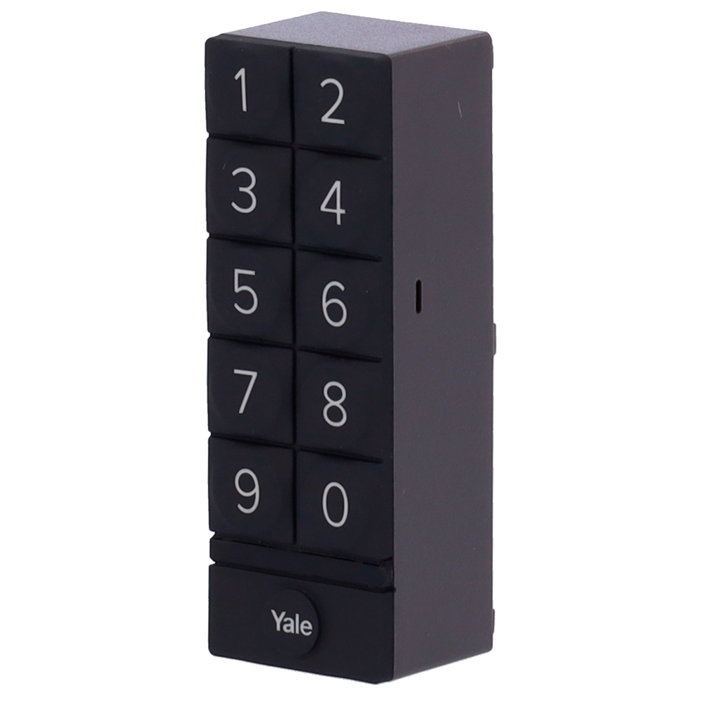 Yale Smart Tastatur til Linus, Bluetooth, Yale Home app, Sort