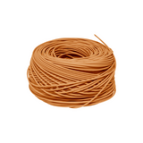 CAT6E U/UTP, cat 6, 24AWG, LSZH, 100% Cu, Eca, CE, 305m - Orange