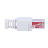 CAT6 stik, installation uden brug af værktøj