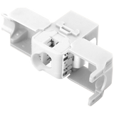 CAT6A Connectorstik, udgang, RJ45, hvid