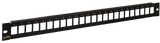 Keystone (RJ45) Patch Panel, 24 ports