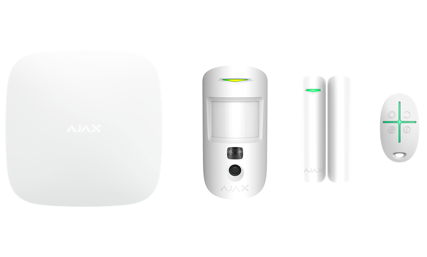 Ajax StarterKit Cam Plus hvid