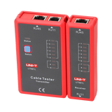 UNI-T Kabeltester til netværkskabler, RJ45, RJ11