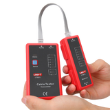 UNI-T Kabeltester til netværkskabler, RJ45, RJ11