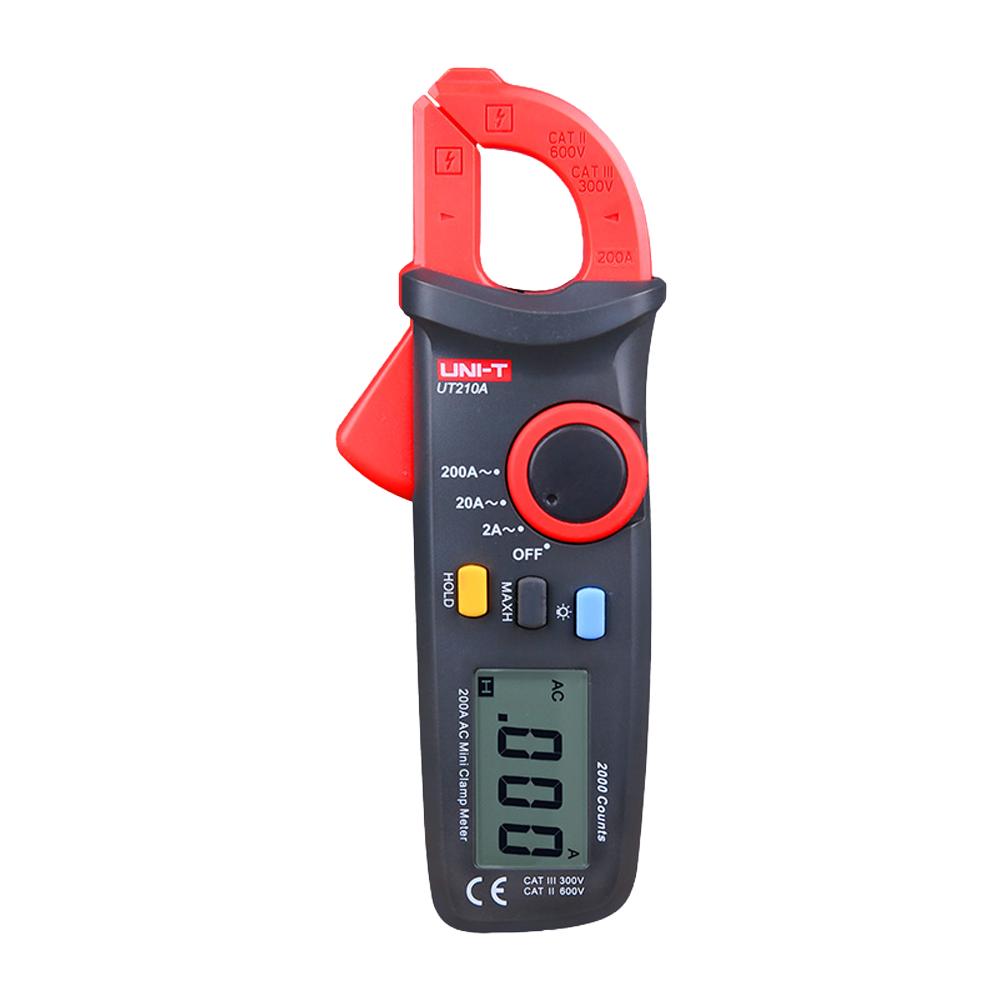 UNI-T Tang amperemeter, AC måling 200A