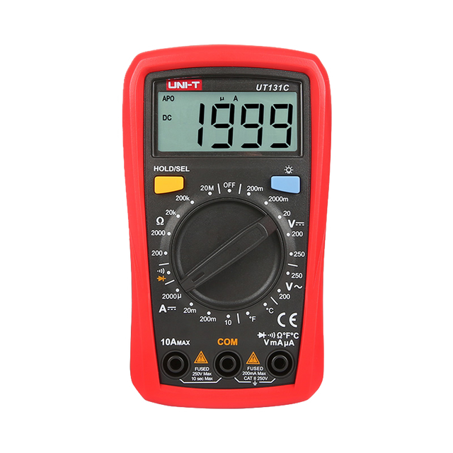 UT131C UNI-T Digital multimeter, LCD, håndholdt