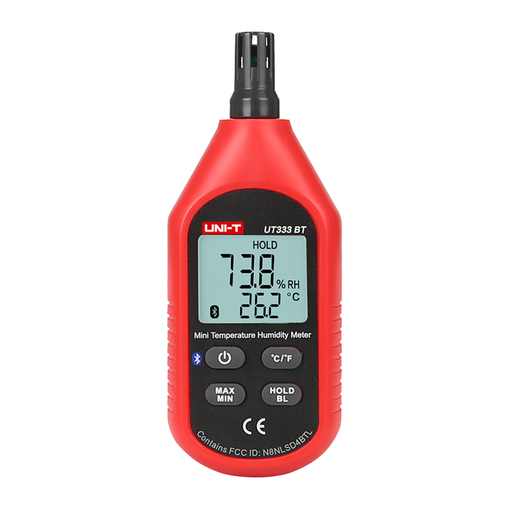 UNI-T Mini temperatur- og fugtmåler, bluetooth for nem dataoverførsel