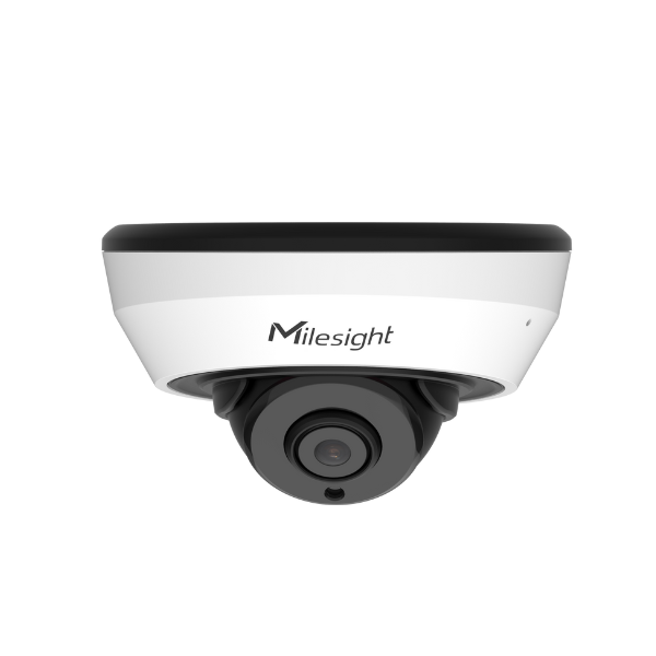 Milesight AI mini-dome, indendørs model, 4MP, 2,8mm, FOV 106°, 20m IR