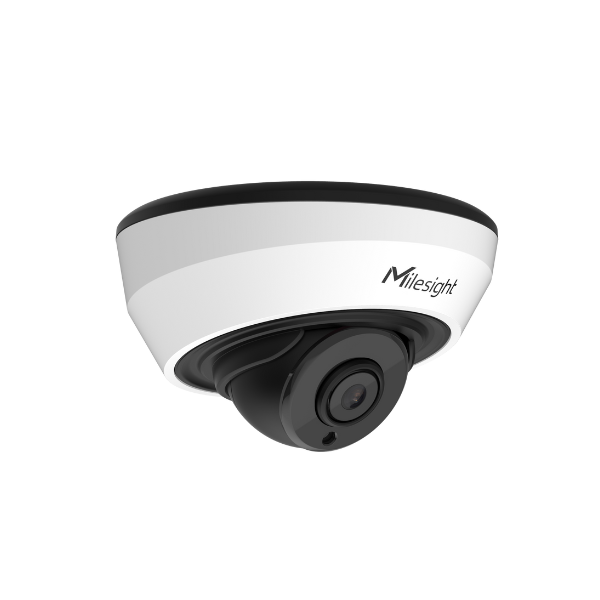 Milesight AI mini-dome, indendørs model, 4MP, 2,8mm, FOV 106°, 20m IR