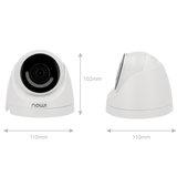 IMOU Turret, WiFi kamera, 2MP, Hvid, 3,6mm, 30m IR, ONVIF, SD kort
