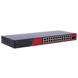 Safire PoE Switch 300W, 22x 30W Gigabit PoE & 2x 60W Gigabit PoE & 2x Gigabit Uplink & 2x SFP, WatchDog