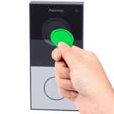 Akuvox dørtelefon m. video, 1-knap, WiFi, PoE