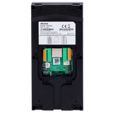 Akuvox dørstation med 4 knapper, PoE, Cloud, EM/MF and NFC, 2x relæ