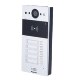 Akuvox dørstation med 5 knapper, PoE, Cloud, EM/MF and NFC, 2x relæ
