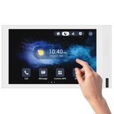 Akuvox PoE Svarstation 8", Hvid Wifi, Android 12