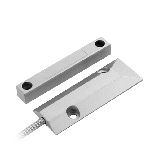 Magnetkontakt til port, metal, 2-wire, 5cm tolerance