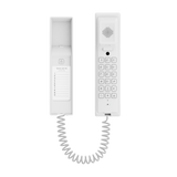 Akuvox svartelefon PoE, TCP/IP. Cloud, Hvid