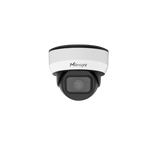 Milesight AI motor-zoom dome IP kamera, 4MP, 2,7mm-13,5mm, FOV 97°-28°, 50m IR, IP67/IK10, NDAA, hvid