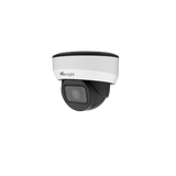Milesight AI motor-zoom dome IP kamera, 4MP, 2,7mm-13,5mm, FOV 97°-28°, 50m IR, IP67/IK10, NDAA, hvid