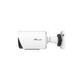 Milesight AI mini-bullet IP-kamera, 4,0MP, 2,8mm, FOV 106°, 20m IR, IP67/IK10, hvid farve
