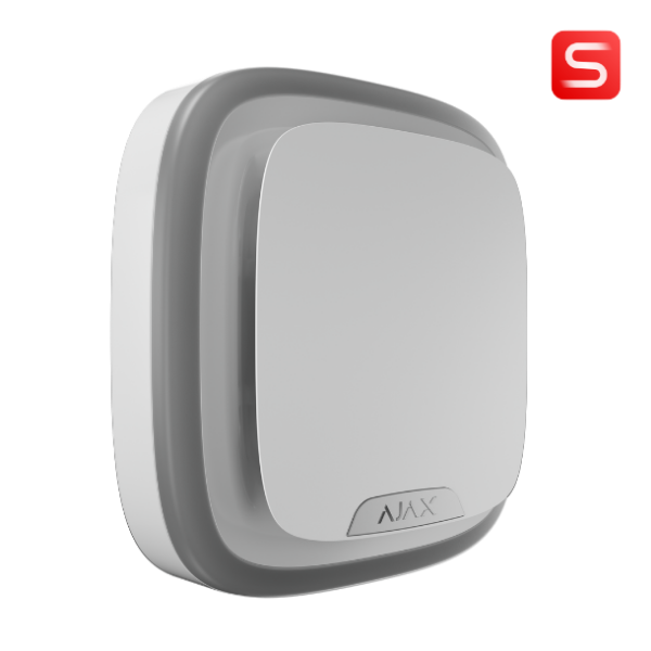 Ajax S-Line StreetSiren Plus Jeweller Hvid
