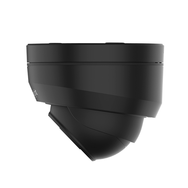 Milesight AI mini-dome IP-kamera, 4,0MP, 2,8mm, FOV 106°, 25m IR, IP67/IK10, sort farve