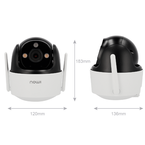 IMOU Cruiser 2C, WiFi-6, Pan&Tilt kamera, Full Color, 5MP, Hvid