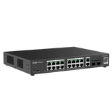 Reyee PoE 16 x PoE + 2 x SFP  + 2 x RJ45 UPLINK Switch, PoE, 250W, 10/100/1000, med cloud