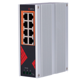 Safire PoE Switch 130W, 6x 30W PoE+ (1000Mbps) & 2x 60W HiPoE (1000Mbps), WatchDog, DIN