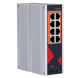 Safire PoE Switch 130W, 6x 30W PoE+ (1000Mbps) & 2x 60W HiPoE (1000Mbps), WatchDog, DIN