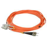 Fiber Kabel Duplex MultiMode SC til ST 5m